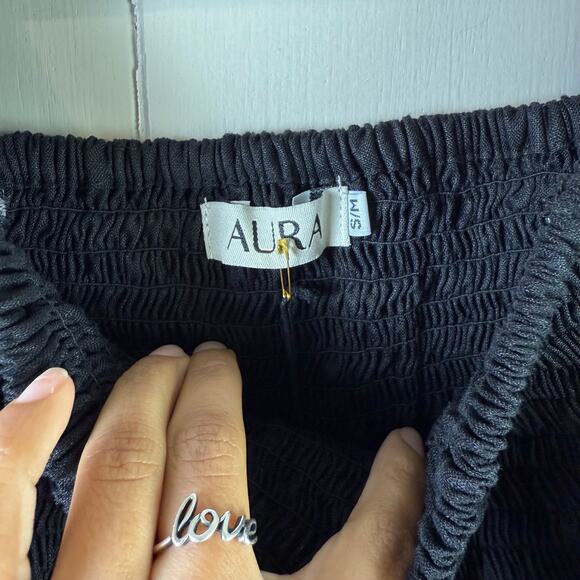 Aura the Label‎ Linen Willow Mini Dress NWT - Picture 4 of 9